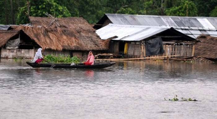 Third wave of floods leave half of Assam submerged