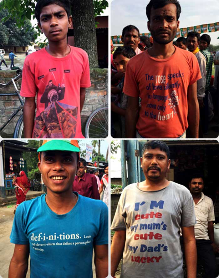 T-Shirts At An Assam Election Rally Say A Lot. Take A Look