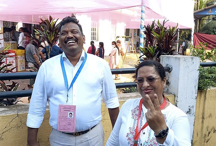 विधानसभा चुनाव 2022: यूपी, उत्तराखंड और गोवा में दिग्‍गज नेताओं ने डाला वोट