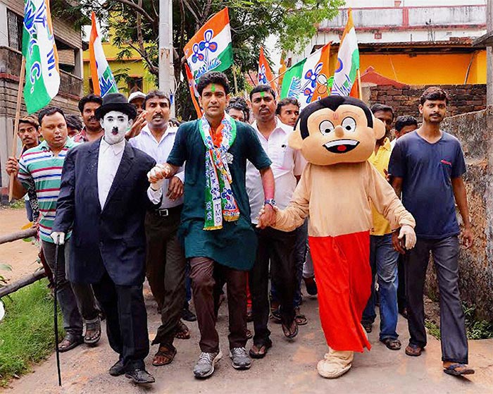 On The Assembly Election Campaign Trail, Chhota Bheem, Bodo Dance