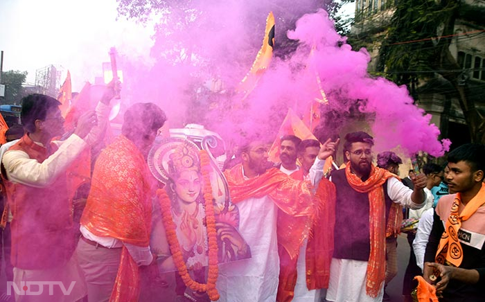 आज मंदिर में प्रवेश करेंगे भगवान राम, अयोध्या में निकाली जाएगी रामलला की शोभायात्रा