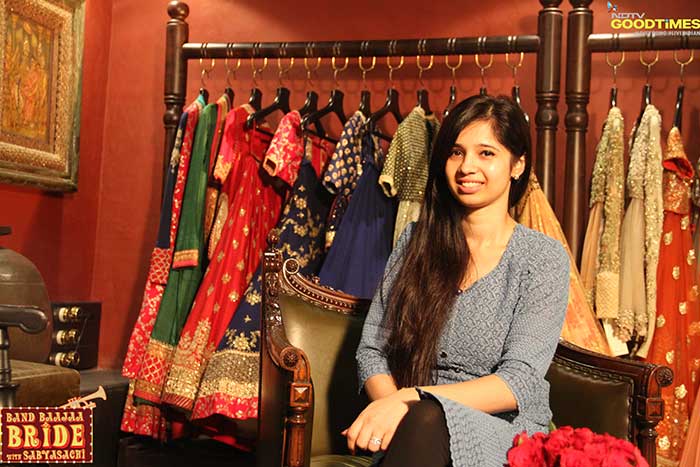 Sumanjeet Kaur waiting for her dream outfit by Sabyasachi.