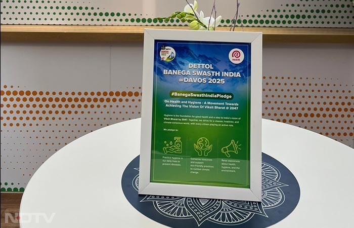 Dettol Banega Swasth India has reached Davos 2025, taking the message of healthy and hygiene at the global stage.