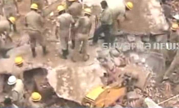 The cooking gas cylinder exploded between 1.30 and 2 this afternoon which led to a huge fire.