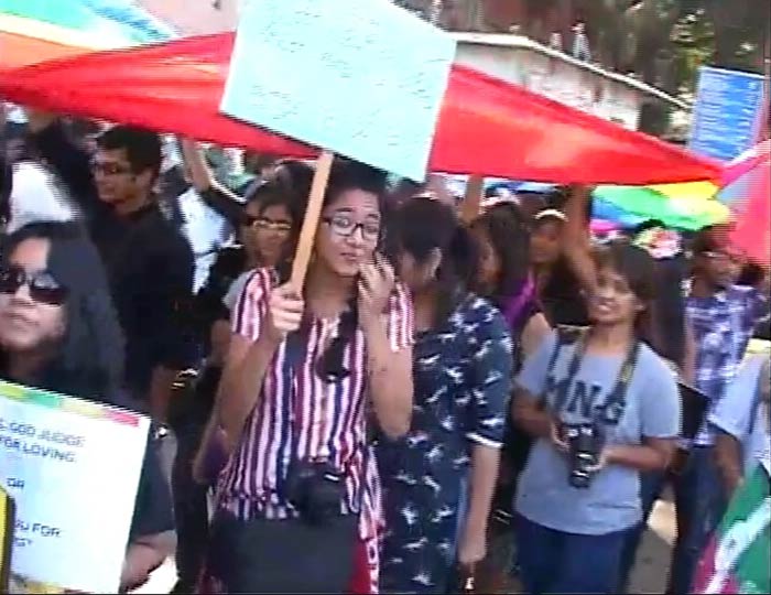 Over 300 members of the LGBT community, along with supporters and well wishers marched to raise awareness over LGBT issues.