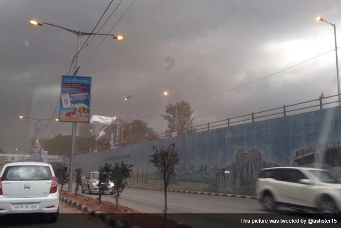 Heavy Rains Lash Bangalore, Disrupts Normal Life