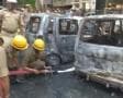 Photo : Bangalore: Blast near BJP office, several injured