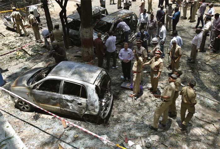 Explosion near BJP office in Bangalore