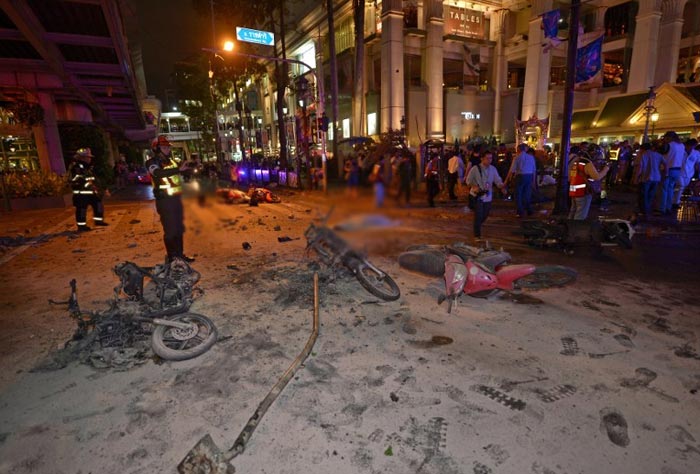 Huge Blast in Bangkok Commercial Hub