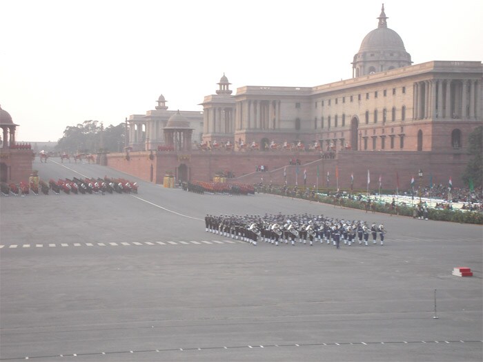 The first tune to be played was 'Sam Bahadur' composed by L B Gurung, named after 1971 war hero Field Marshal Sam Manekshaw. Army's 15 Massed Pipes and Drums Bands also played 'Surya', a quick march tune; 'Sky Boat Song', a slow march tune; 'Pipers Cave', another quick march tune; 'The Marques of Huntley', a strathspey tune; 'Jock Wilsons', a reel tune and 'Highland Laddie', a quick march tune.