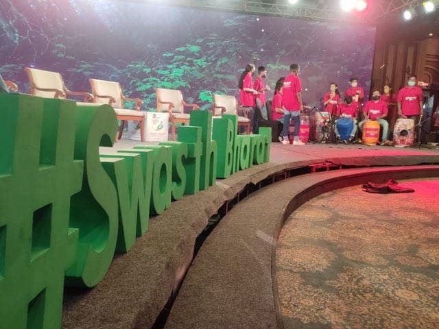 Photo : Behind The Scenes From The Rehearsals Of The 12-Hour Swasth Bharat, Sampann Bharat Telethon