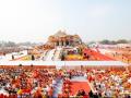 Photo : नए मंदिर में विराजमान हुए प्यारे रामलला, लोगों में दिखा गजब का उत्साह, देखें पूरे कार्यक्रम की मनमोहक तस्वीरें