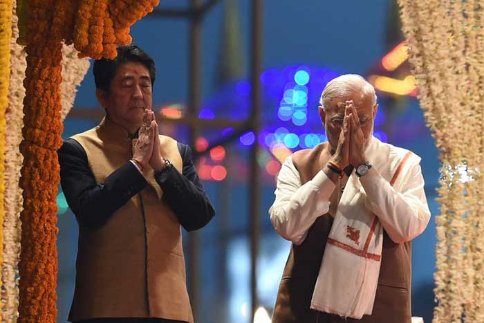 The nearly two-hour programme was seen as strengthening of cultural bonds between the two nations. (Agence France-Presse photo)