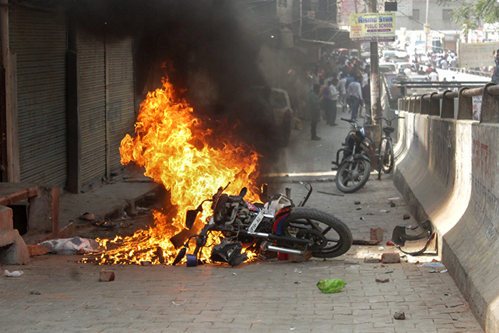 Bharat Bandh In Pictures: Violence In Three States