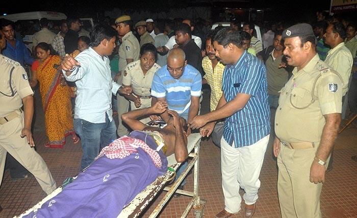 All the patients have been evacuated and moved to other hospitals.(PTI Photo)