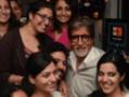 Photo : Big B blogs about working with the women at NDTV