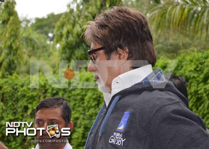 NDTV-Aircel Save Our Tigers campaign ambassador Amitabh Bachchan reaches Ranthambore