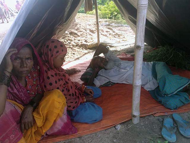 Photo : Thousands Evacuated in Bihar Amid Flood Alert; Situation Under Control