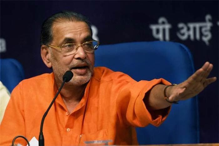 Radha Mohan Singh, the Union Agriculture Minister, is also one of the candidates for the top post.