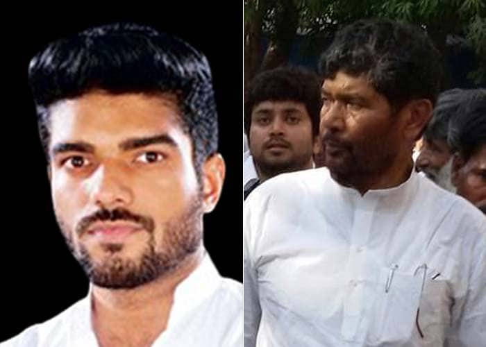 Lok Janshakti Party (LJP) chief Ram Vilas Paswan's nephew (L) Prince Raj loses in Kalyanpur. Paswan's younger brother Pashupati Kumar Paras lost in his constituency Alauli by 14,000 votes.