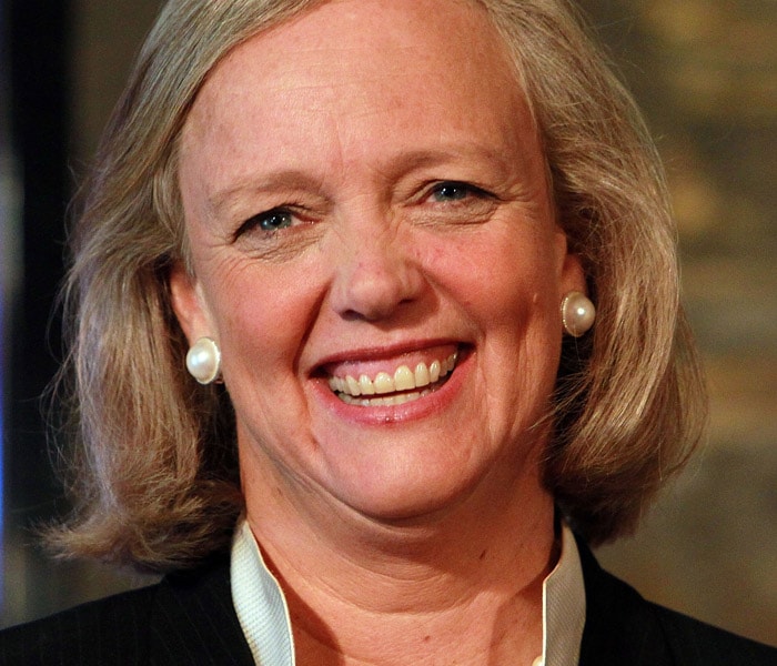 Margaret Whitman is an American businesswoman who became the first self-made white billionaire. She was President and Chief Executive Officer of eBay from March 1998 to March 2008.<br><br>"For Whitman, motherhood was not a deterrent to her success, but an aid," Forbes said on its website.<br><br>She is a Republican candidate for Governor of California in the November 2010 election. (AFP Image)