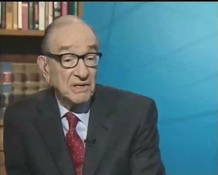 Alan Greenspan, former chairman of the Federal Reserve of the United States, said the US central bank has done a excellent job to tackle the finance crisis. "You have to sovereign credit for private credit in the wake of the crisis."