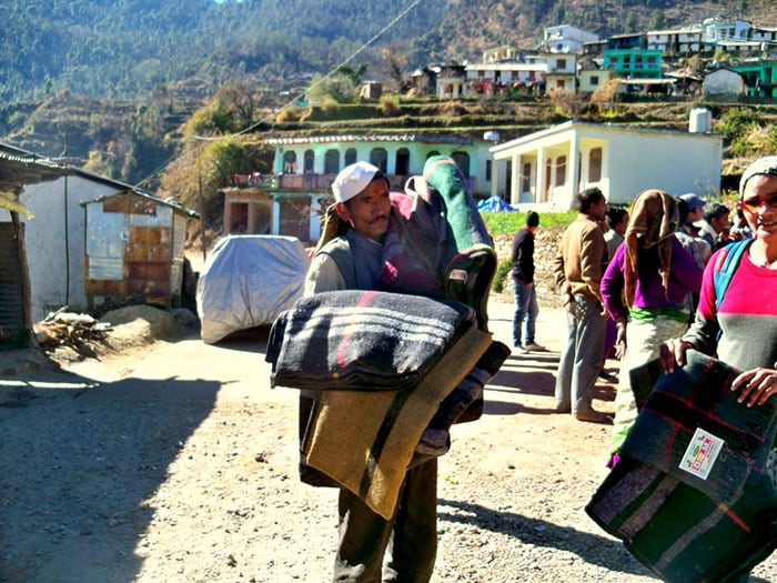 NDTV\'s blanket donation drive in Uttarakhand