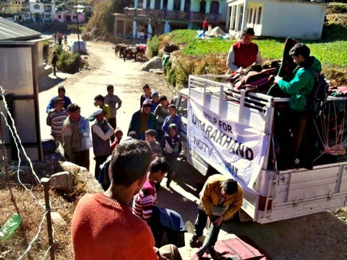 NDTV's blanket donation drive in Uttarakhand