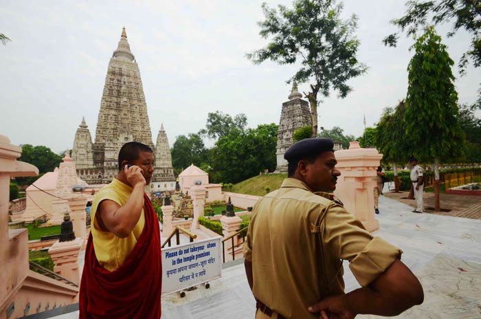 Serial blasts in Mahabodi temple in Bodhgaya, Bihar