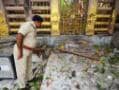 Photo : Serial blasts in Mahabodhi temple in Bodhgaya, Bihar