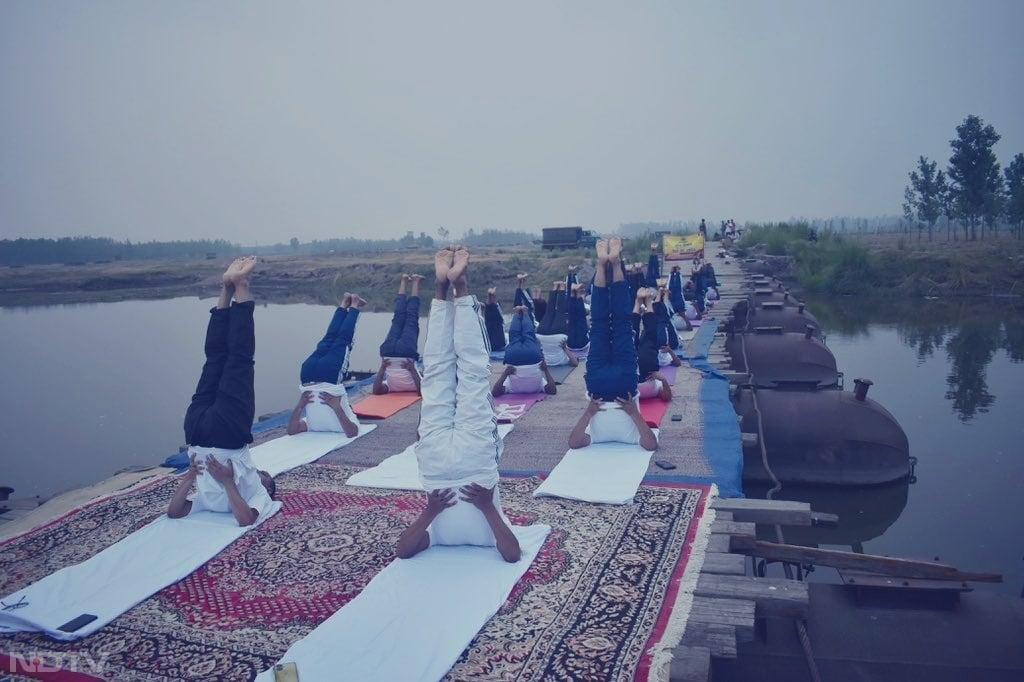 The session focused on enhancing physical and mental well-being through yoga postures and breathing techniques.