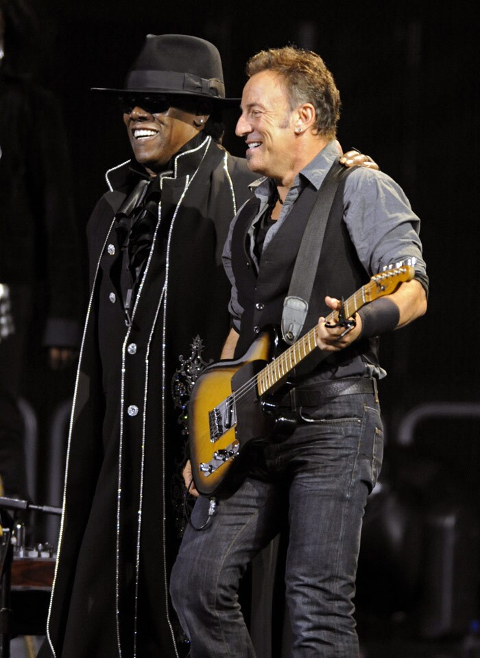 Bruce Springsteen performs with the E Street Band Wednesday, Sept. 30, 2009 at Giants Stadium in East Rutherford, N.J. (Photo: AP)