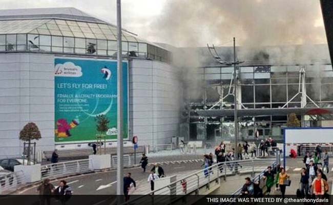 First Pics: Explosions Heard at Brussels Airport