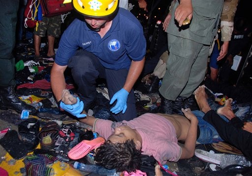 Deadly stampede in Cambodia, over 300 dead