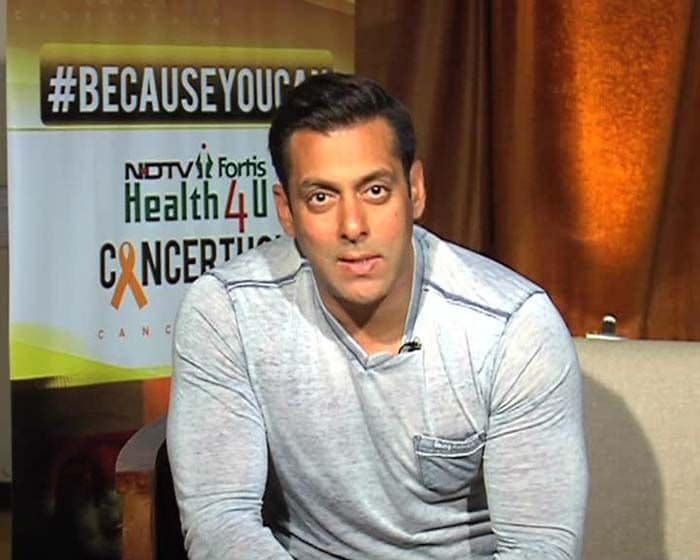 Salman Khan, Kajol Join the Fight Against Cancer
