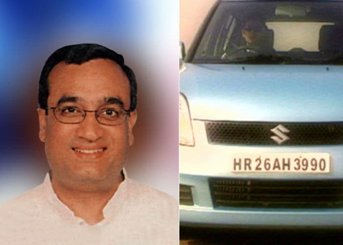 Minister of State for Home Ajay Maken has a humble Rs. 5 lakh Maruti Swift.