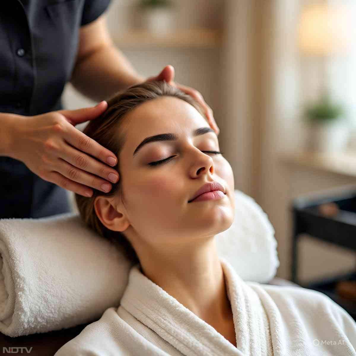 2. चंपी से थकान और स्ट्रेस कम करती है, जिससे दिमाग शांत होता है.