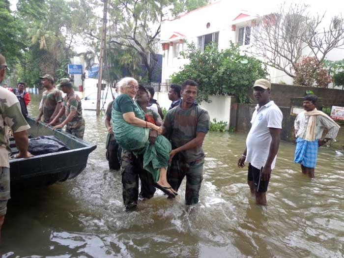 5 Pics: In Flooded Chennai, How The Army Saved Thousands