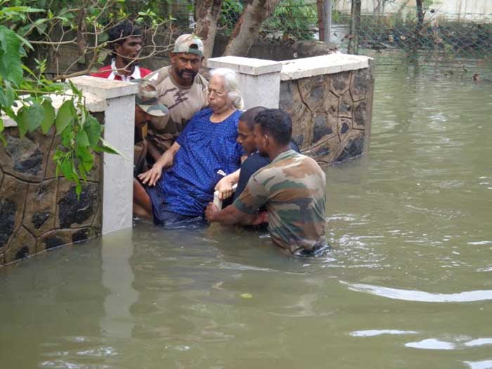 5 Pics: In Flooded Chennai, How The Army Saved Thousands