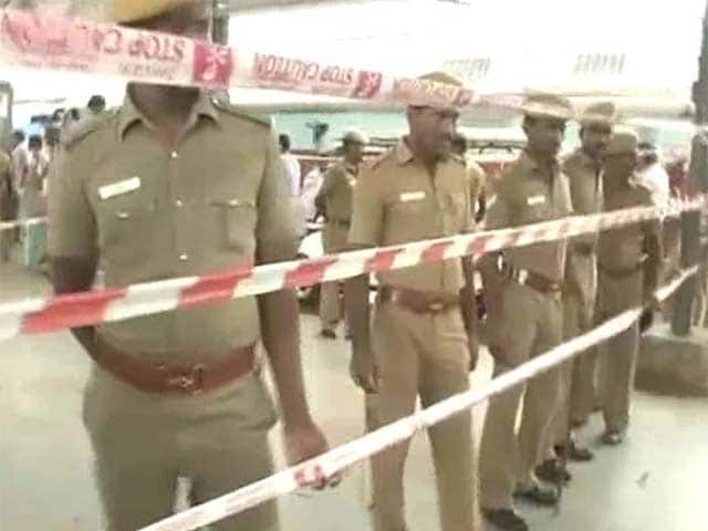 Photo : Blasts at Chennai railway station