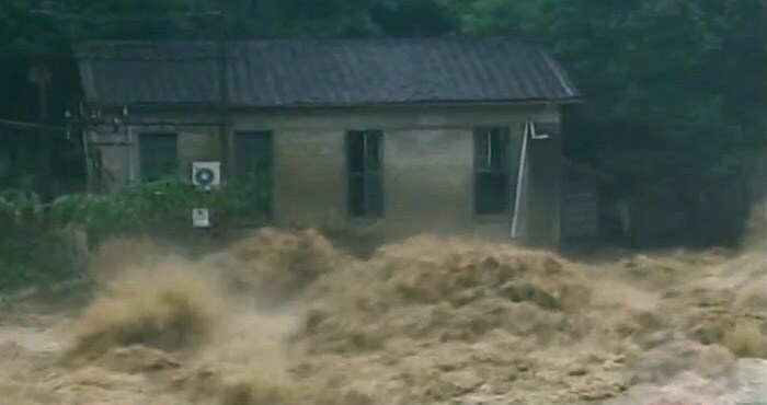 A statement on the National Meteorological Center's website urges officials in several provinces, including Fujian, Zhejiang and Guangdong, to prepare for "possible floods and geological disasters." (AP Image)