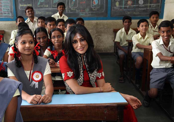 Two pretty students
<br/> <br/> 
Watch the special half-hour with Chitrangda Singh -- On NDTV 24x7 at 11:30am on Saturday and 11:30pm on Sunday | On NDTV India at 12:30pm and Monday 3.30pm | On NDTV Profit at 3:30pm on Saturday and 11am on Sunday | On NDTV GoodTimes at 7:00pm on Saturday, at 3:00pm on Sunday and 11:30am on Wednesday.