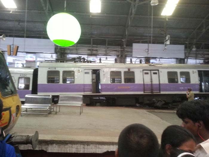 Mumbai Local Train Crashes Into Churchgate Station