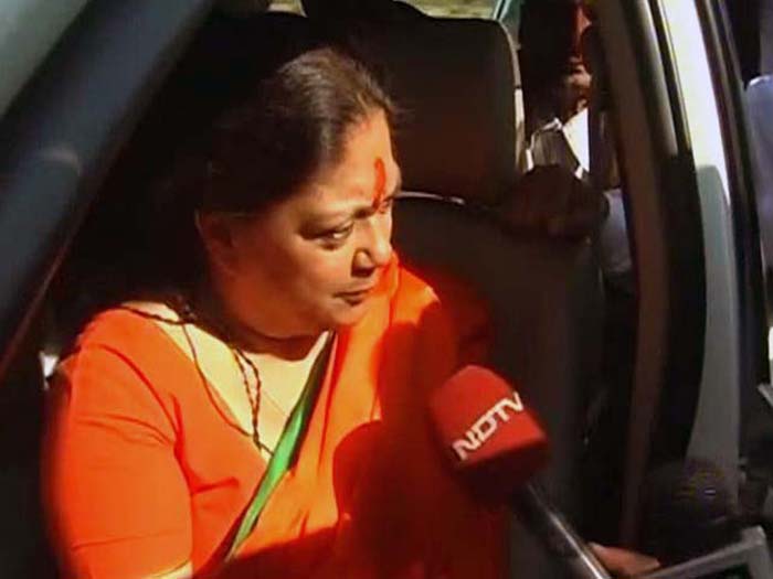 Vasundhara Raje is back in power in Rajasthan. So is her favourite Tata Safari.