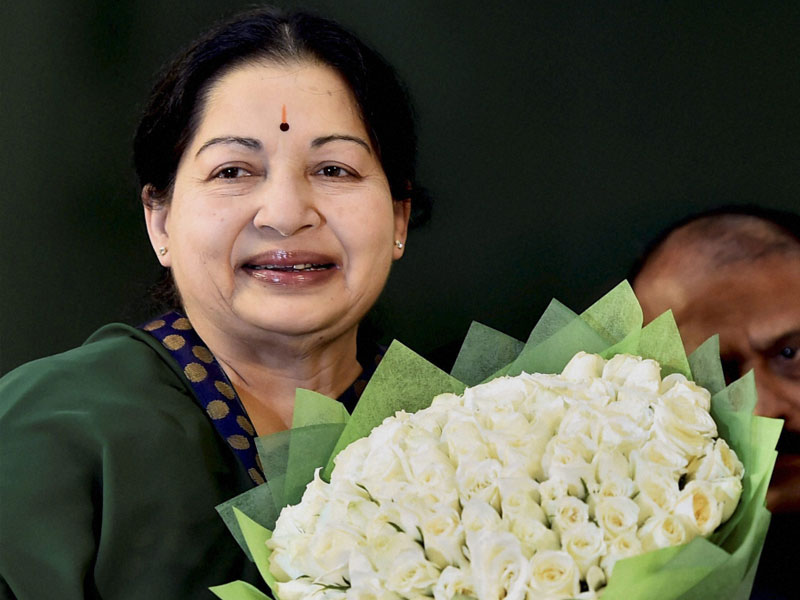 Crowd, Flowers and Rajinikanth Greet Amma as She Takes Over as Chief Minister