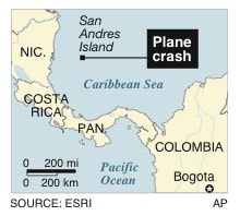Miracle crash in Colombia: 1 dies, 130 live