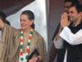 Photo : Rahul, Sonia lead the Congress show of might at mega-rally in Delhi