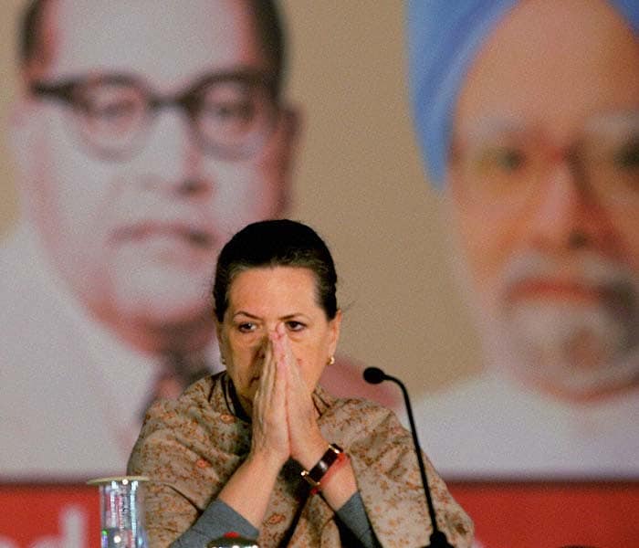 Spoke too soon? Sonia Gandhi seems to worry or wait or both as she looks into the distance, deep in thought. Mired in controversies this year, what lies in the future for the ruling party?