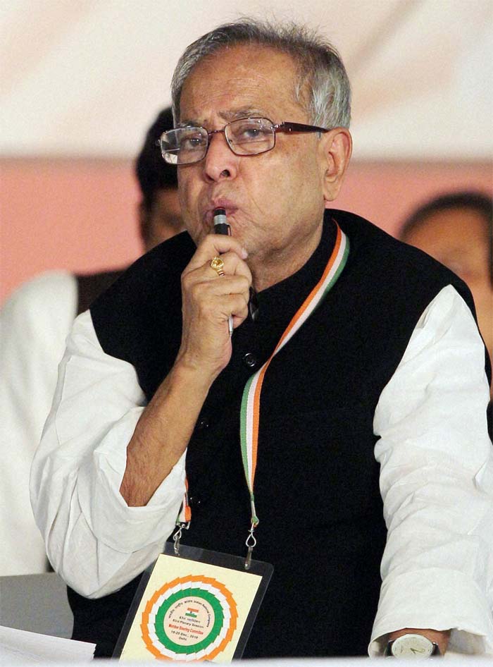 When on his own, the Congress thinker, Pranab Mukherjee, seems to plan the next gambit in this involved game of chess that politicking has become this December.