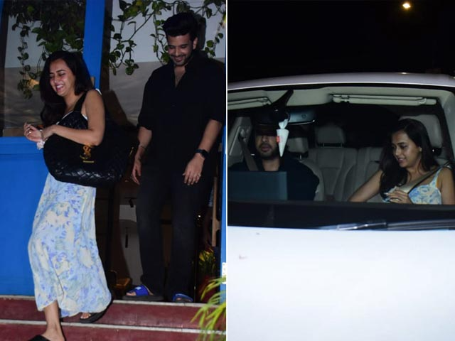 Couple Spotting: Tejasswi Prakash And Karan Kundrra In Mumbai